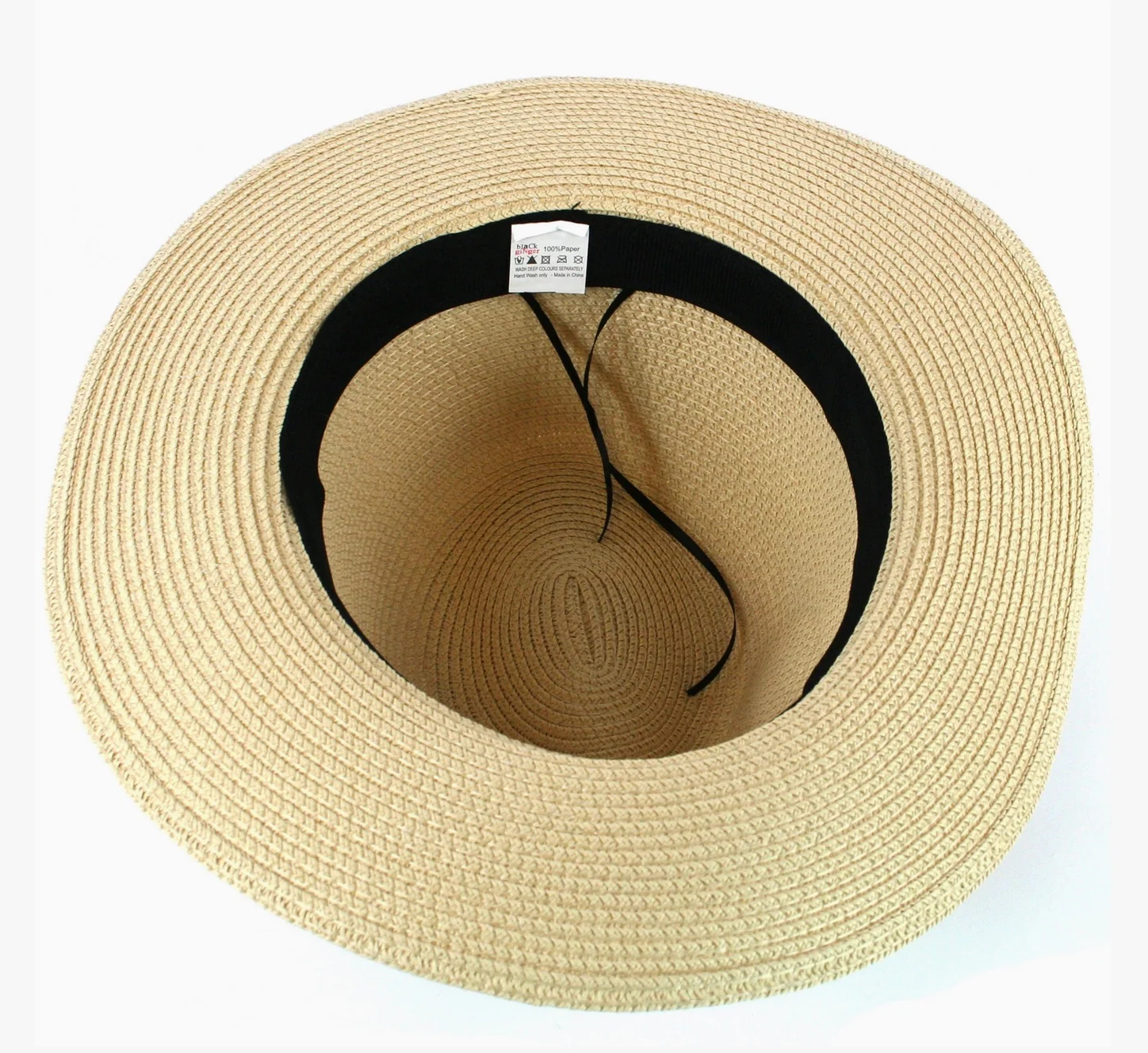 Bow Trim Foldable Sun Hat - Image 4