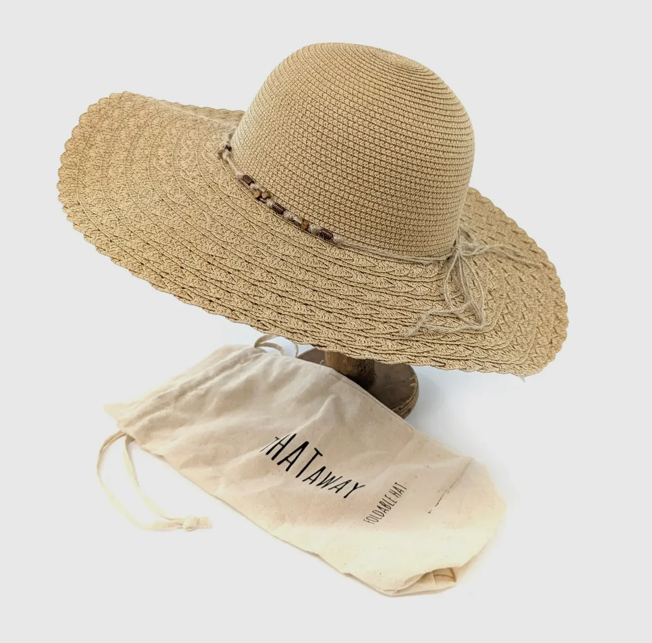 Wide Brim Foldable Sun Hat - Image 3