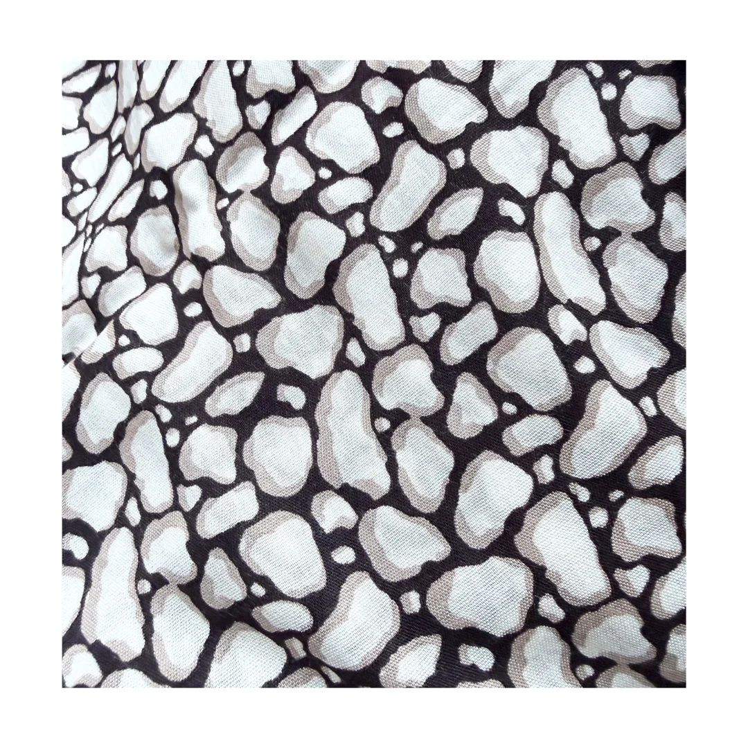 Dark Brown & Taupe Mix Amelia Scarf - Image 6