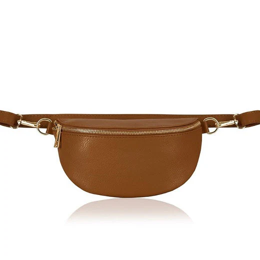 Dark Tan Crossbody/ Waist Bag - Image 3
